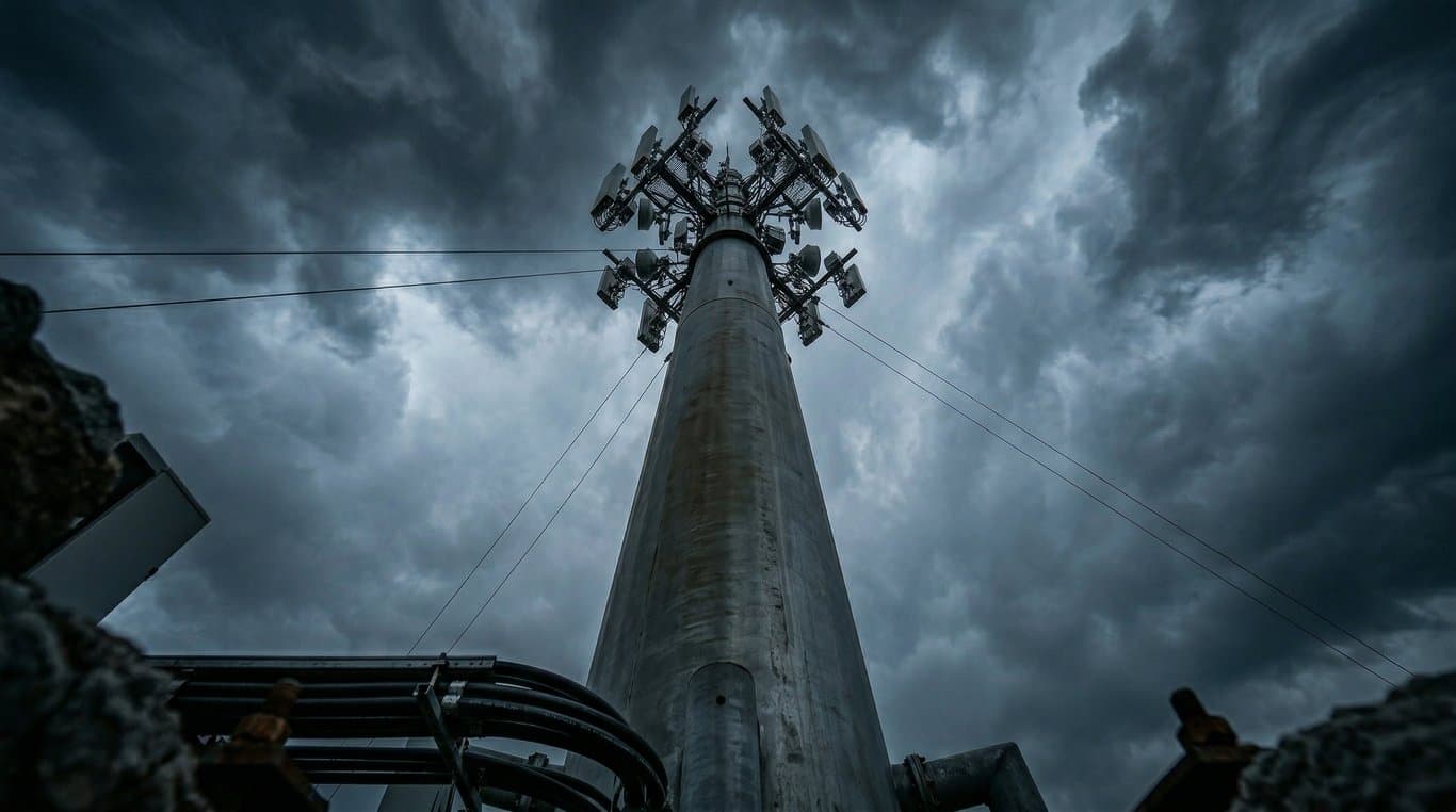 Cell tower in Liverpool, NY